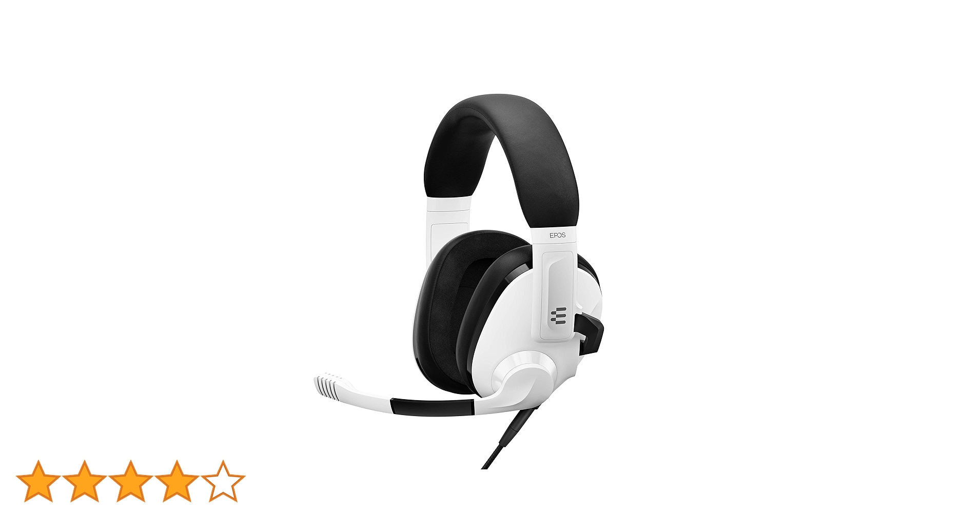 Amazon.co.jp: EPOS H3 ゲーミングヘッドセット 有線 密閉型 ホワイト